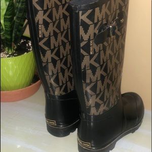 Michael Kors long rain boots